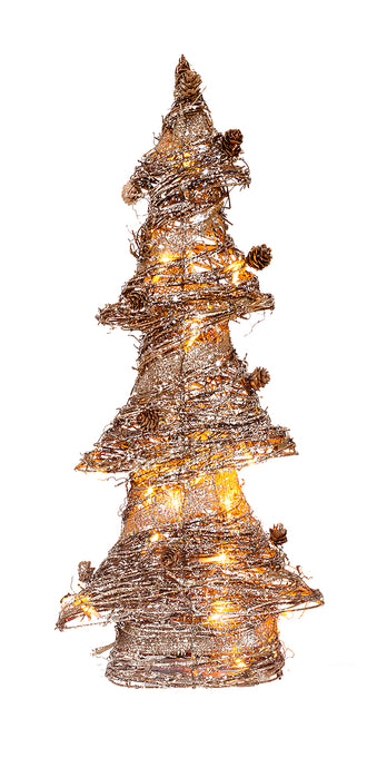 Rattan Collection LED Christmas Tree
